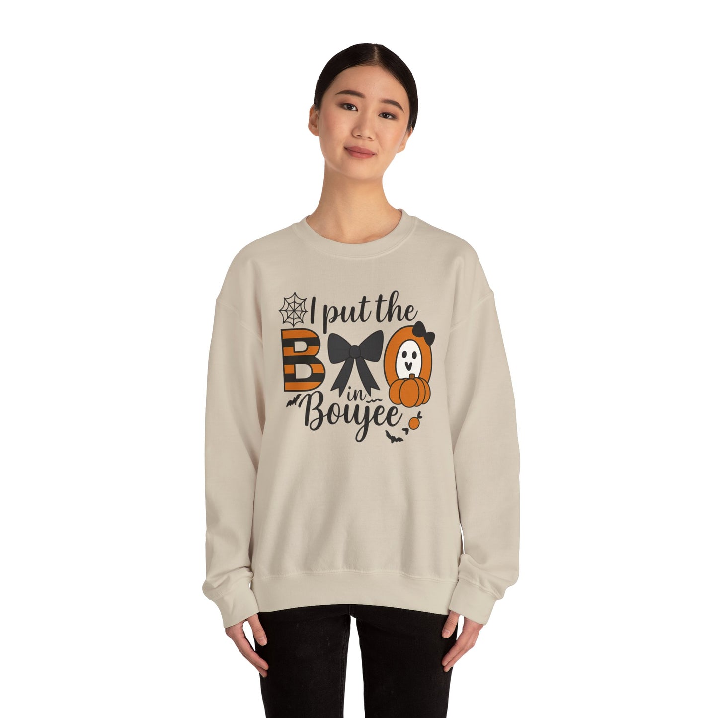 Halloween Crewneck Sweatshirt | Cozy Fall Style, Fun Pumpkin Design, Perfect for Autumn, Halloween Celebrations, Gift for Her