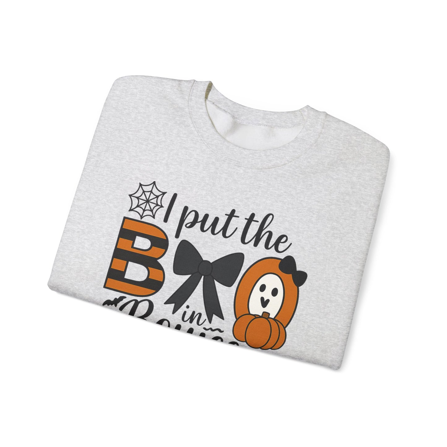 Halloween Crewneck Sweatshirt | Cozy Fall Style, Fun Pumpkin Design, Perfect for Autumn, Halloween Celebrations, Gift for Her