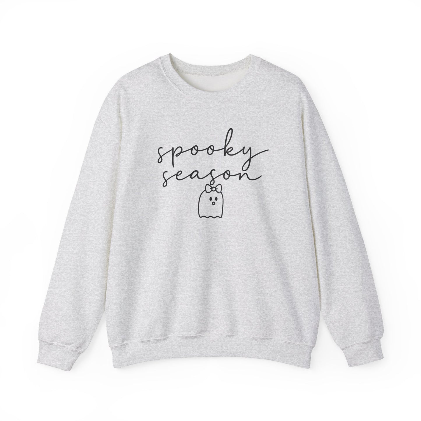 Spooky Season Crewneck Sweatshirt | Cozy Fall Fashion, Halloween Apparel, Unisex Gift, Casual Comfort, Autumn Style