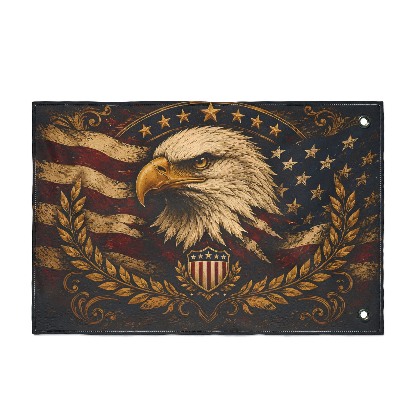 Patriotic Eagle Flag – Double-Sided Garden & Outdoor Flag