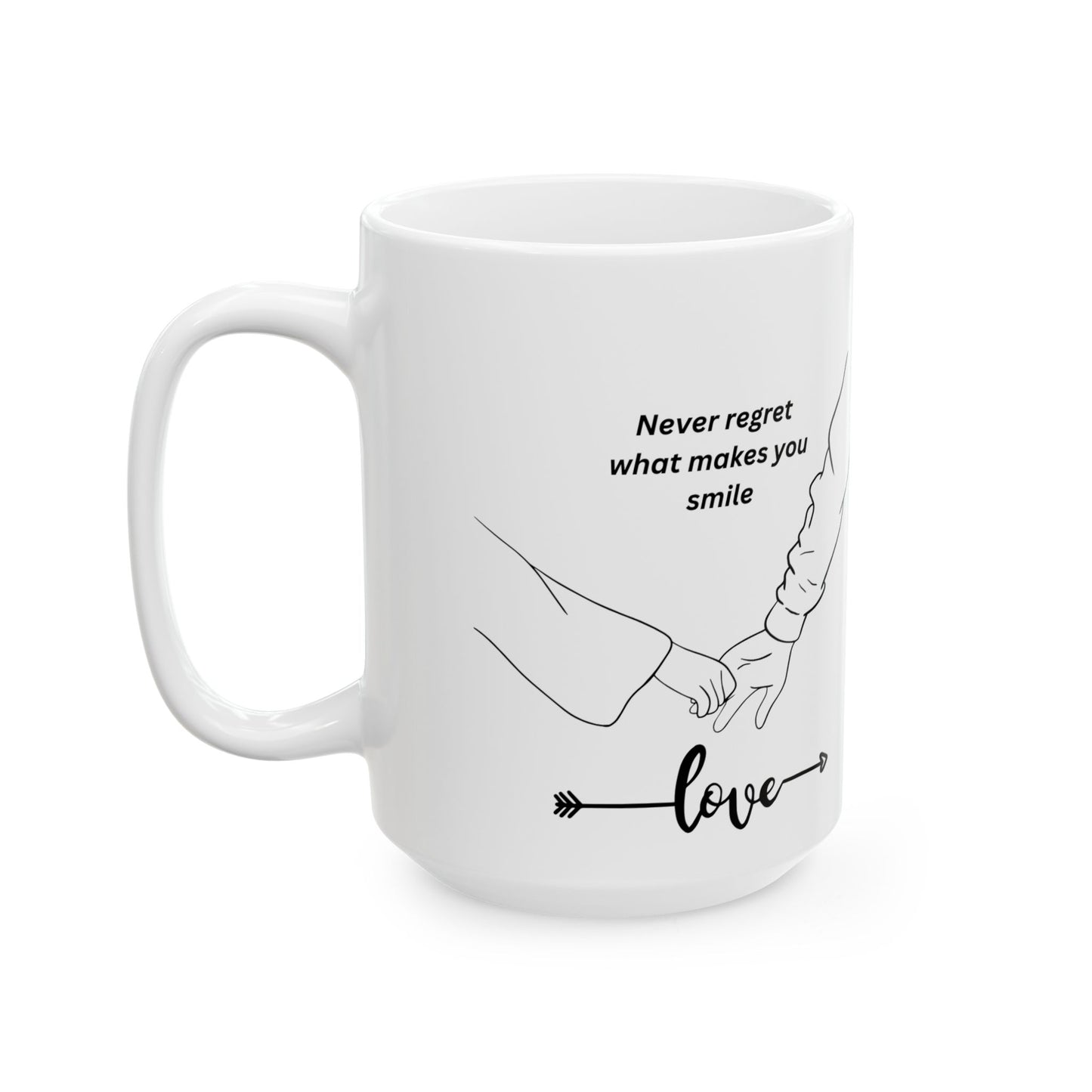 Ceramic Mug, (15oz)