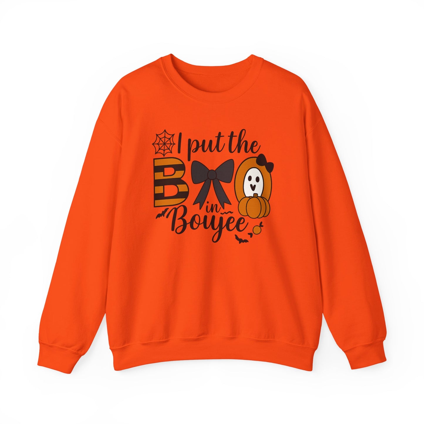 Halloween Crewneck Sweatshirt | Cozy Fall Style, Fun Pumpkin Design, Perfect for Autumn, Halloween Celebrations, Gift for Her