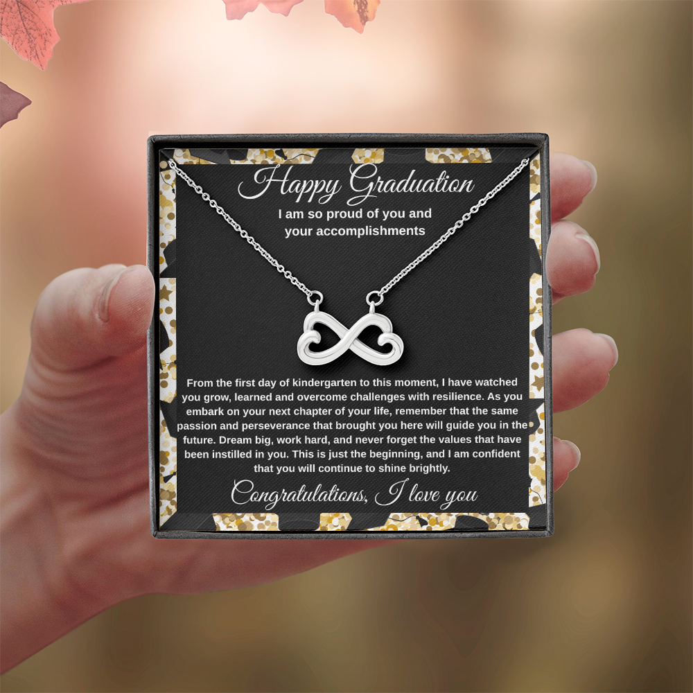 Graduation Gift for Her "I Watched You Grow" Necklace
