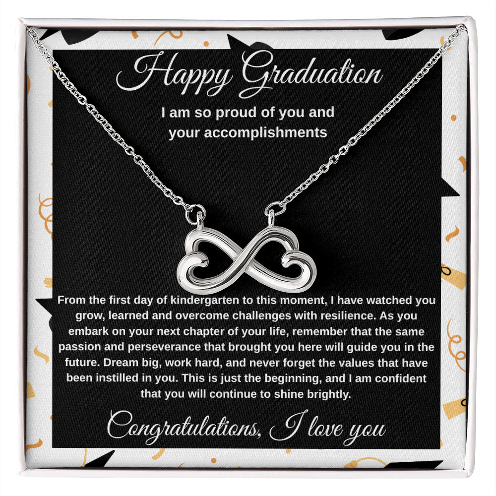 Graduation Gift for Daughter Necklace " I Have watched You Grow"