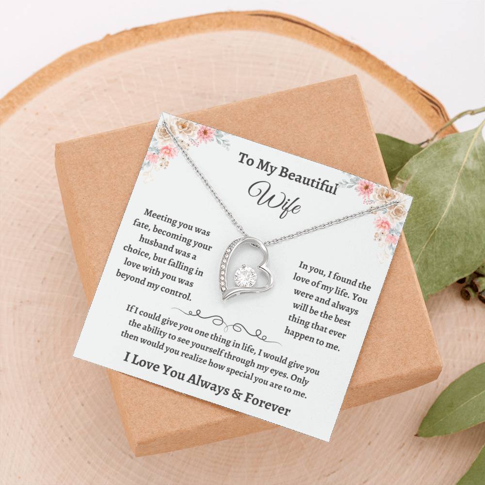 Beautiful Unique Gift for Wife: I Found the Love of My Life Necklace, Birthday, Anniversary, Christmas, Mother's Day