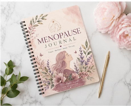 Menopause Relief Journal: Track Symptoms, Mood, Sleep & Self-Care