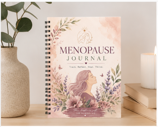 Menopause Relief Journal: Track Symptoms, Mood, Sleep & Self-Care
