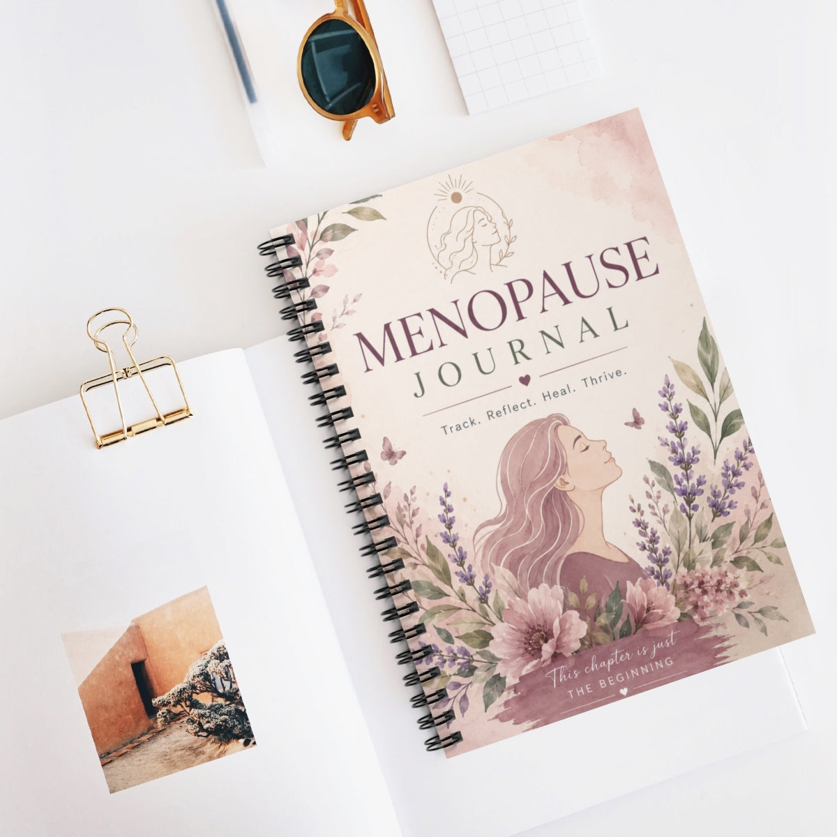 Menopause Relief Journal: Track Symptoms, Mood, Sleep & Self-Care