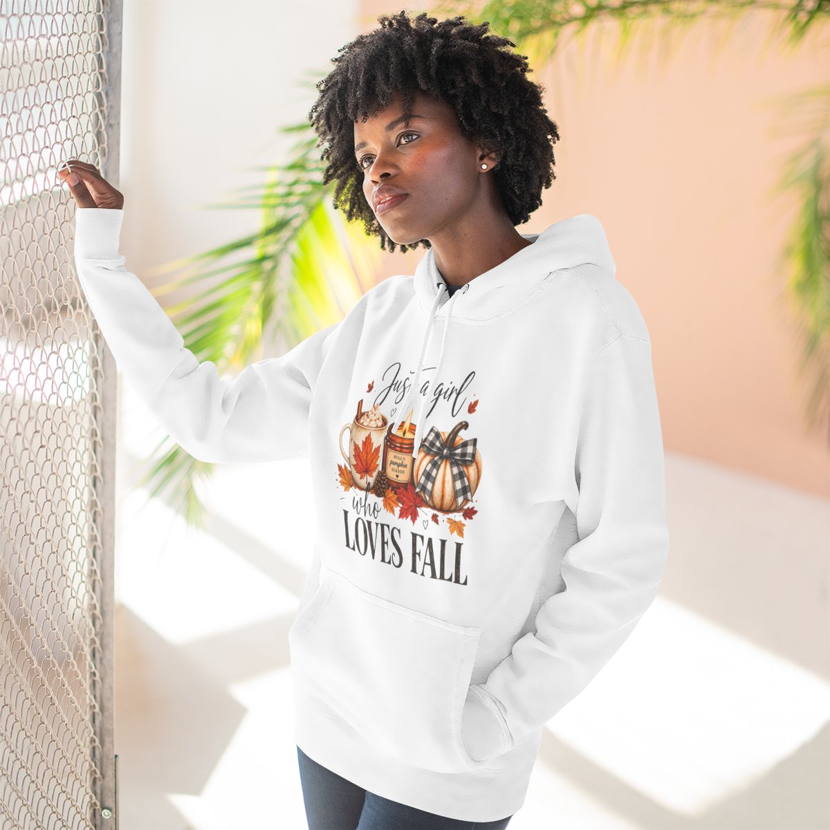 Just a Girl Who Love Fall Hoodie